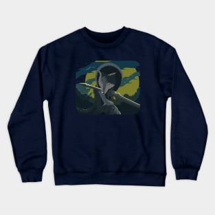 Sif, the Great Grey Wolf Crewneck Sweatshirt